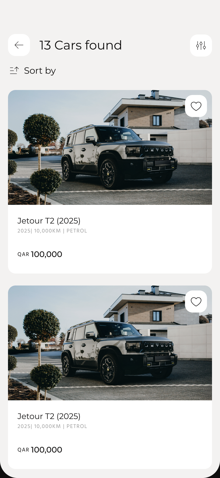 Search results